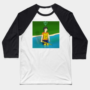 Son of Poseidon Baseball T-Shirt